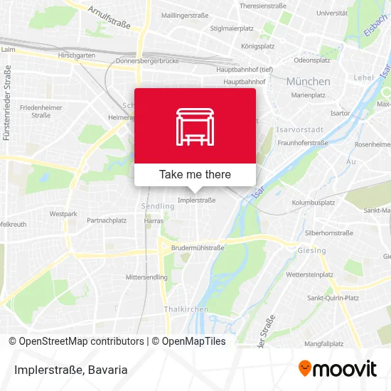 Implerstraße map