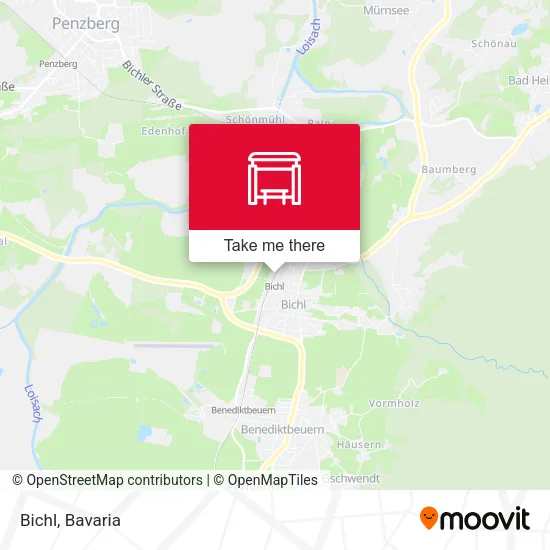 Карта Bichl