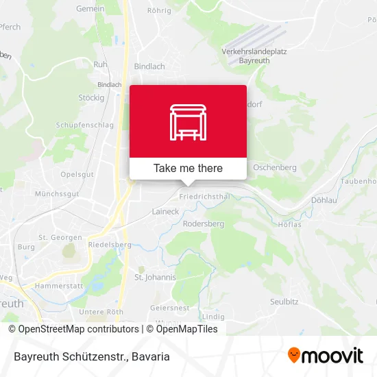 Карта Bayreuth Schützenstr.