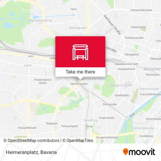 Карта Heimeranplatz