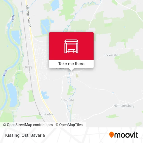 Карта Kissing, Ost