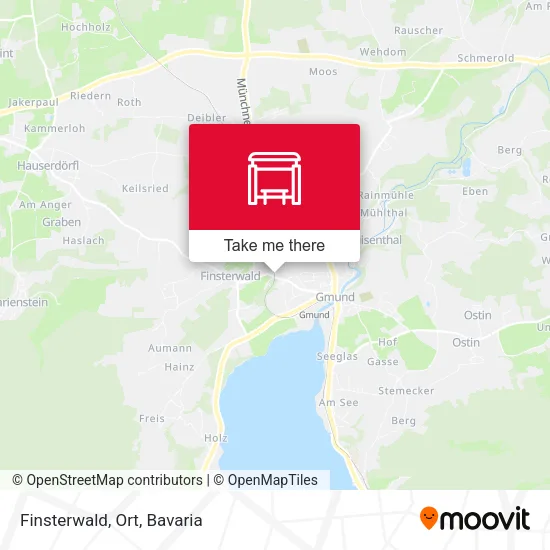 Карта Finsterwald, Ort
