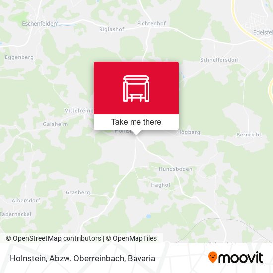 Holnstein, Abzw. Oberreinbach map