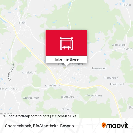 Карта Oberviechtach, Bfs/Apotheke