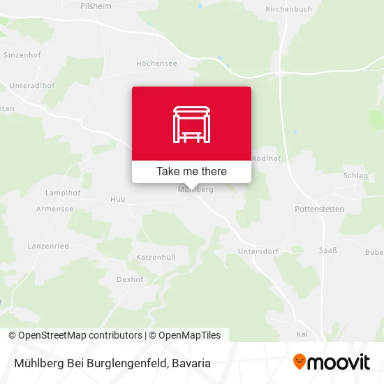 Карта Mühlberg Bei Burglengenfeld