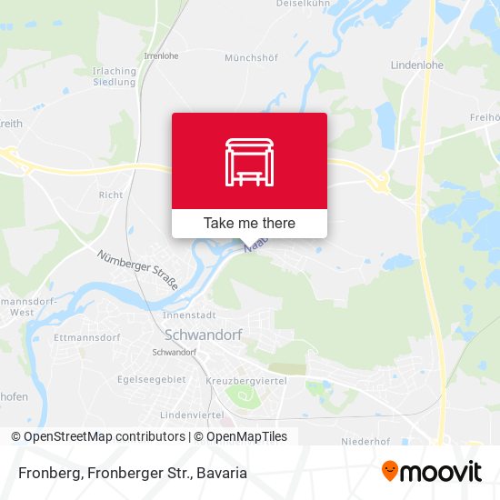 Fronberg, Fronberger Str. map