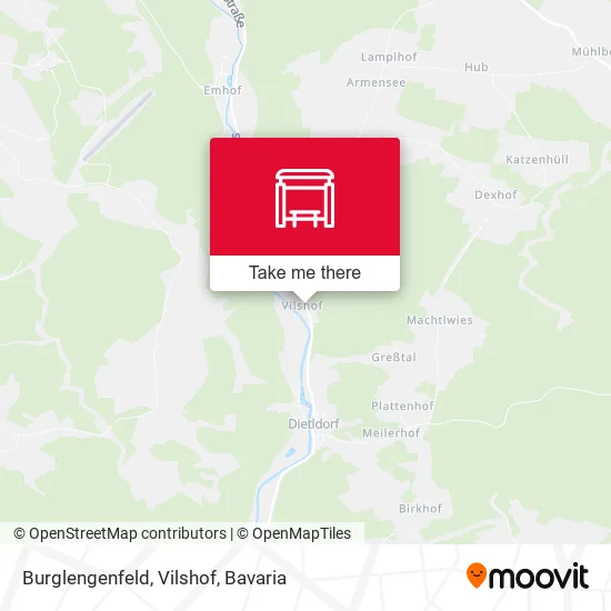Карта Burglengenfeld, Vilshof