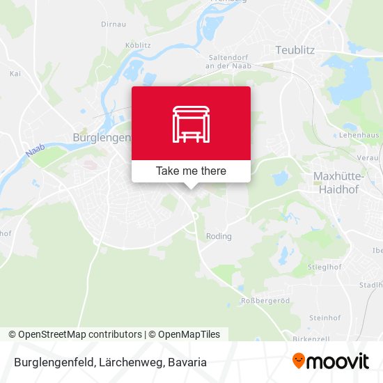 Burglengenfeld, Lärchenweg map