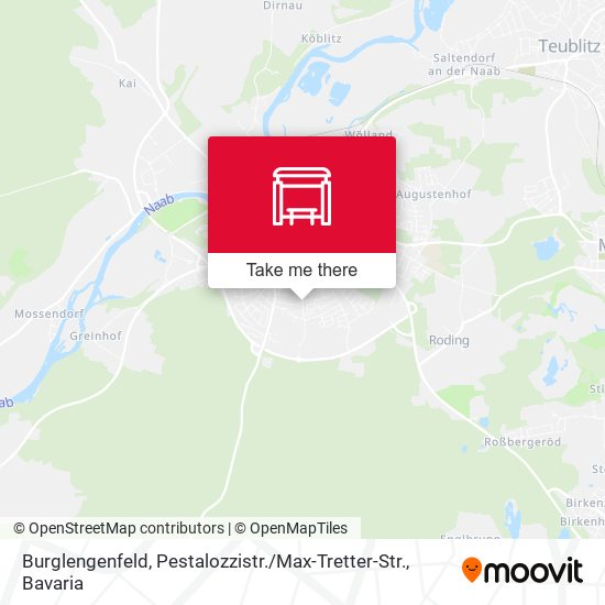 Карта Burglengenfeld, Pestalozzistr. / Max-Tretter-Str.