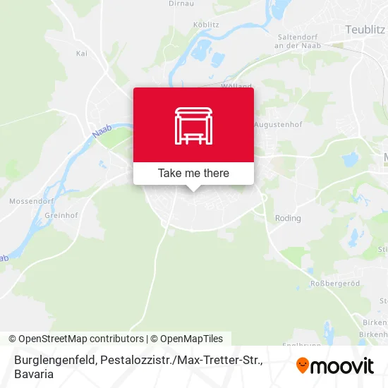 Карта Burglengenfeld, Pestalozzistr. / Max-Tretter-Str.