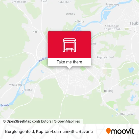 Карта Burglengenfeld, Kapitän-Lehmann-Str.