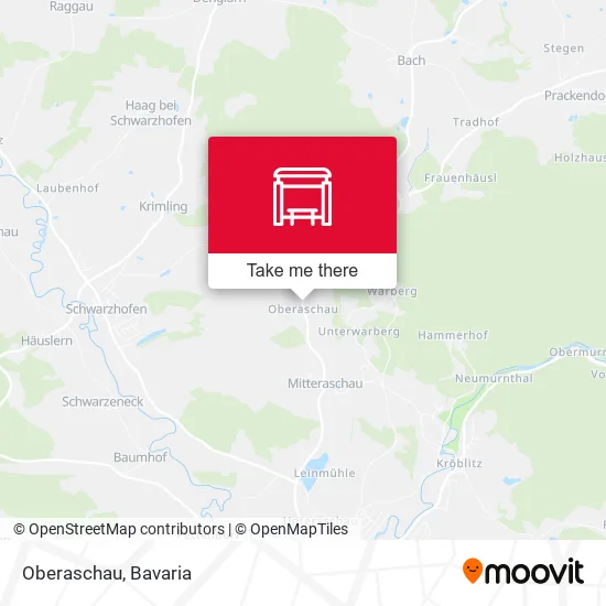 Карта Oberaschau