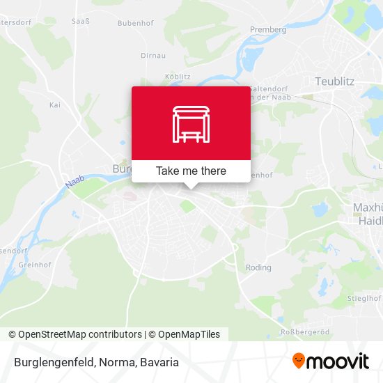 Карта Burglengenfeld, Norma
