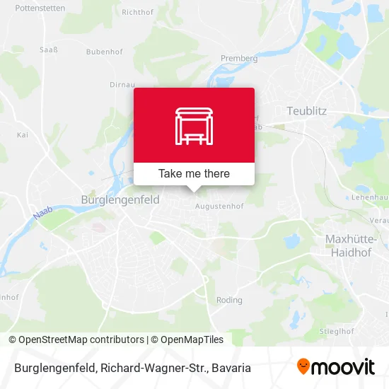 Карта Burglengenfeld, Richard-Wagner-Str.