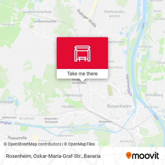 Карта Rosenheim, Oskar-Maria-Graf-Str.