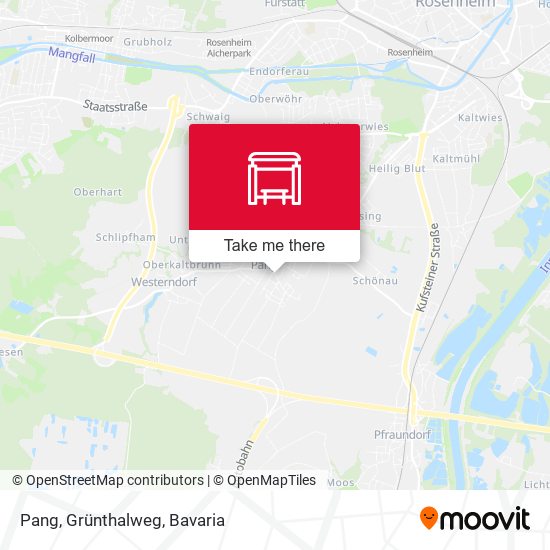Pang, Grünthalweg map