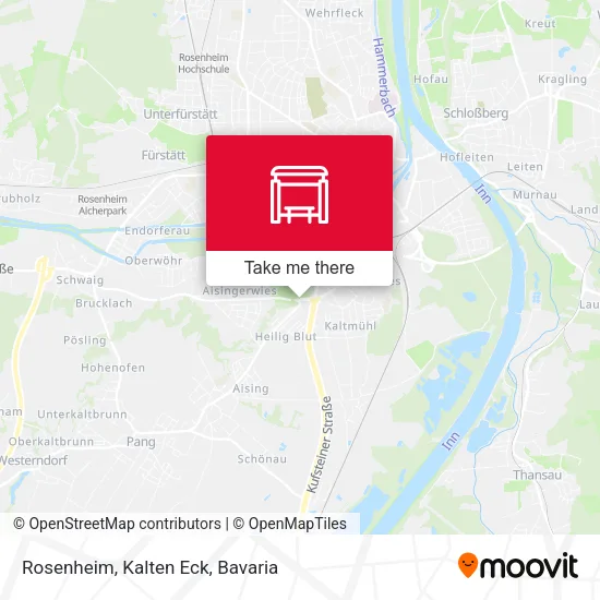 Карта Rosenheim, Kalten Eck
