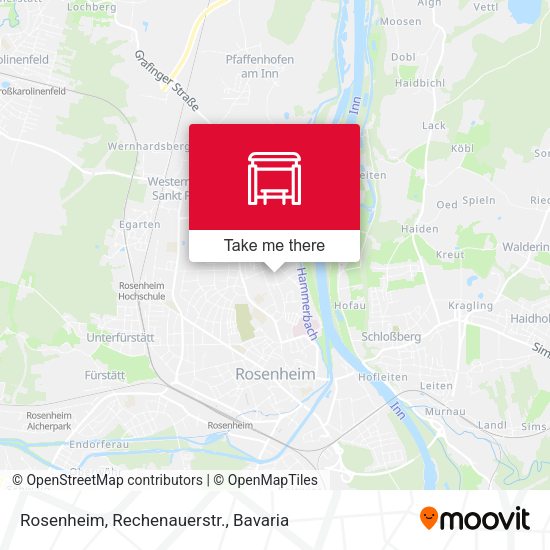 Rosenheim, Rechenauerstr. map