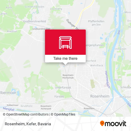 Карта Rosenheim, Kefer