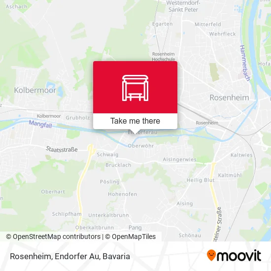 Карта Rosenheim, Endorfer Au