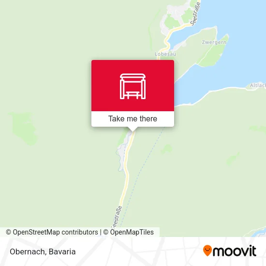 Карта Obernach