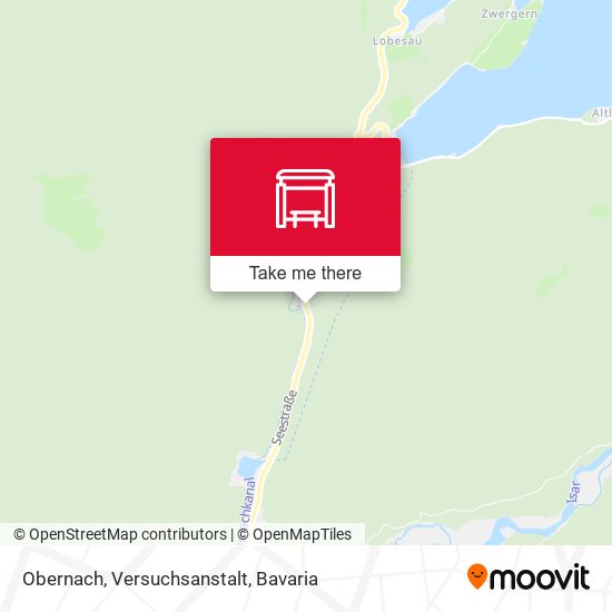 Obernach, Versuchsanstalt map