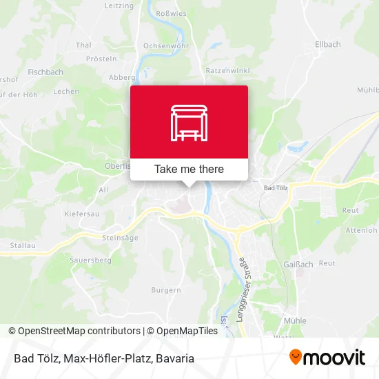 Карта Bad Tölz, Max-Höfler-Platz