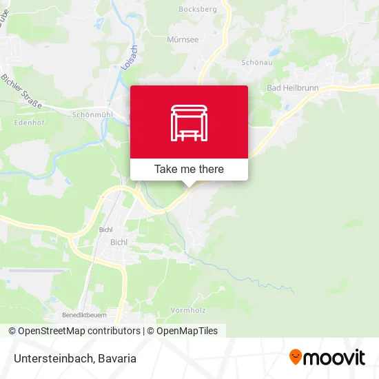 Карта Untersteinbach