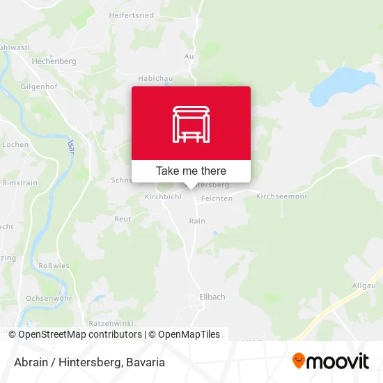 Карта Abrain / Hintersberg