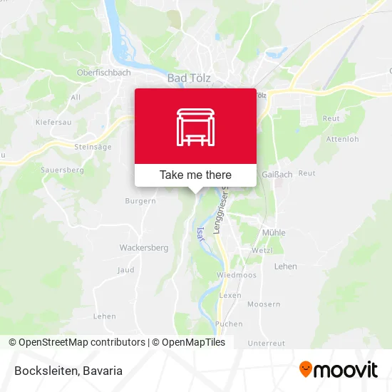 Карта Bocksleiten