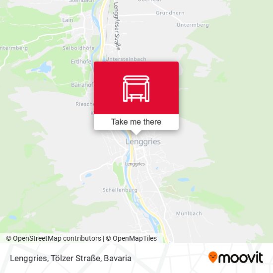 Lenggries, Tölzer Straße map