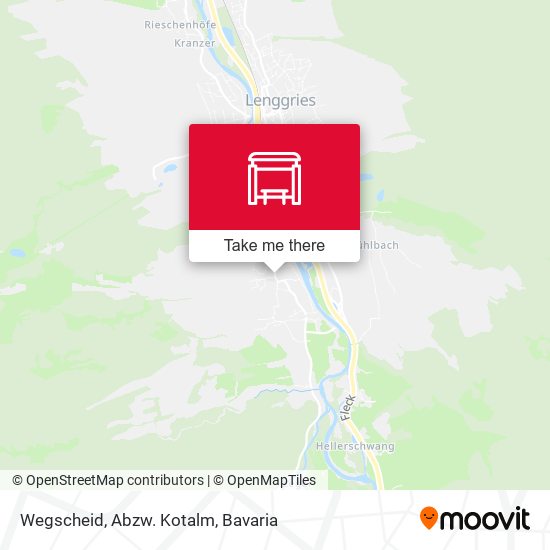 Wegscheid, Abzw. Kotalm map