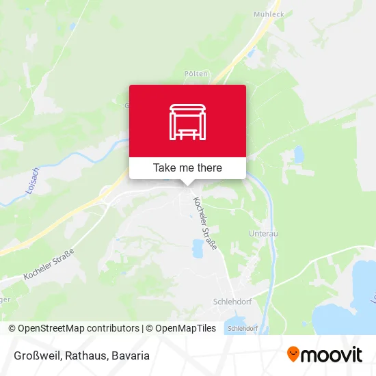 Карта Großweil, Rathaus