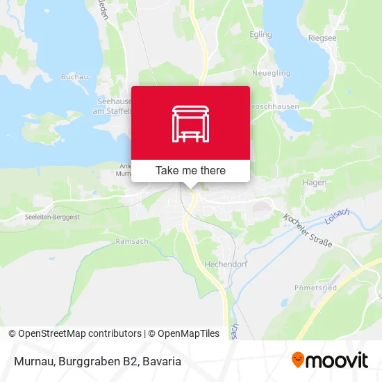 Карта Murnau, Burggraben B2