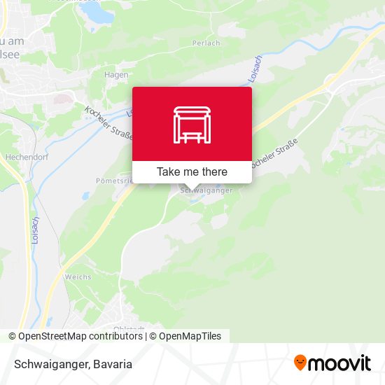 Schwaiganger map