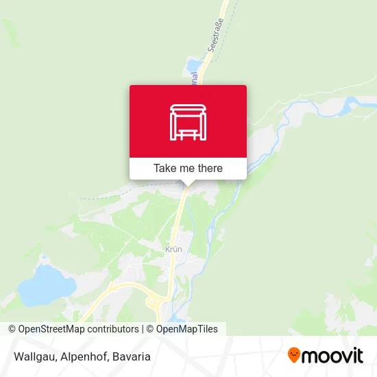 Карта Wallgau, Alpenhof
