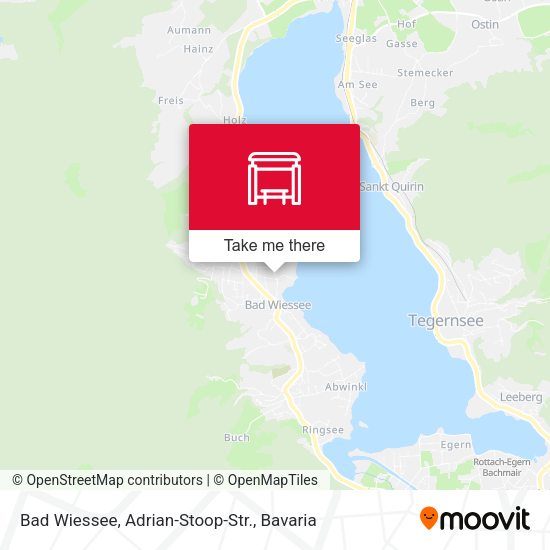 Карта Bad Wiessee, Adrian-Stoop-Str.