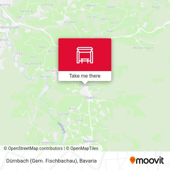Dürnbach (Gem. Fischbachau) map
