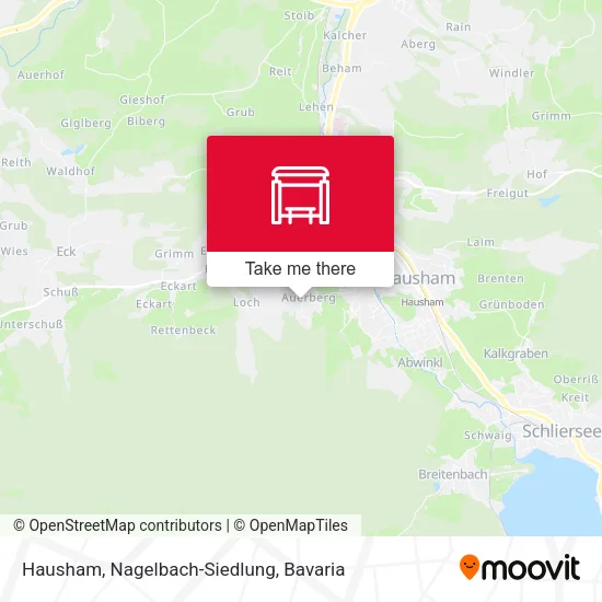 Карта Hausham, Nagelbach-Siedlung