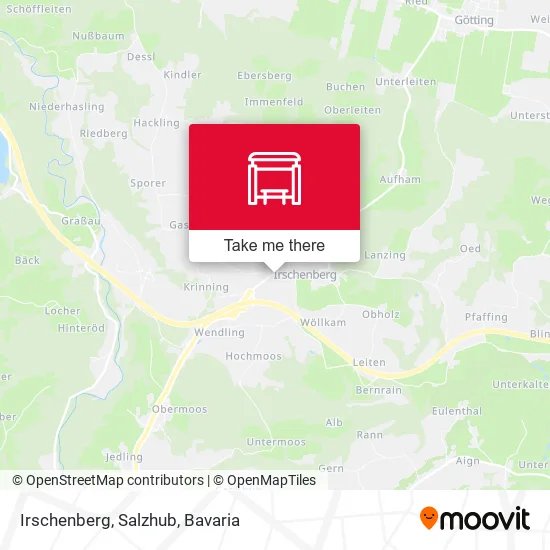 Карта Irschenberg, Salzhub