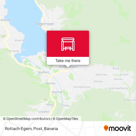 Карта Rottach-Egern, Post