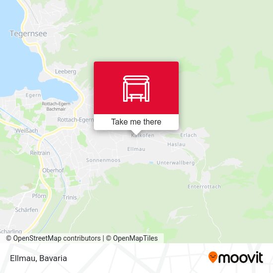 Карта Ellmau