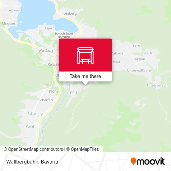 Карта Wallbergbahn