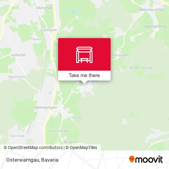 Карта Osterwarngau