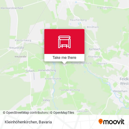 Kleinhöhenkirchen map