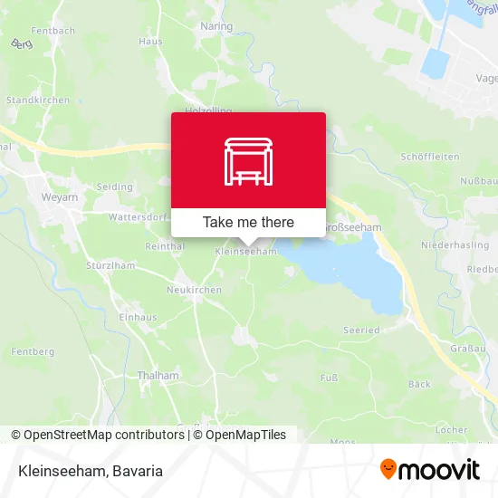 Карта Kleinseeham