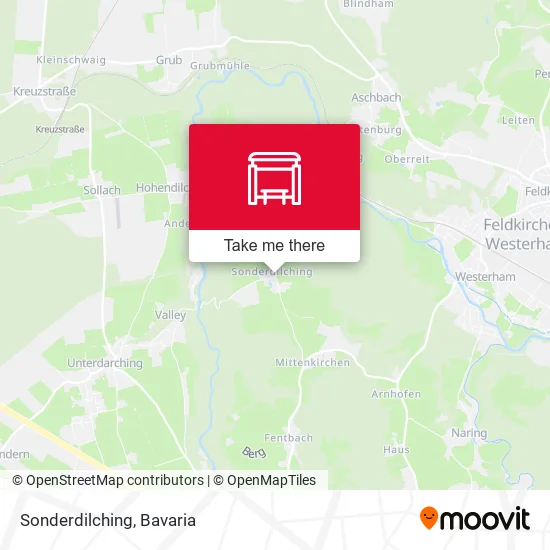 Карта Sonderdilching
