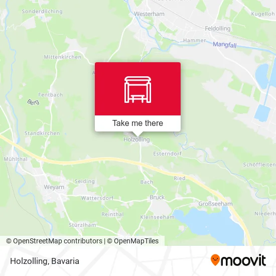 Карта Holzolling