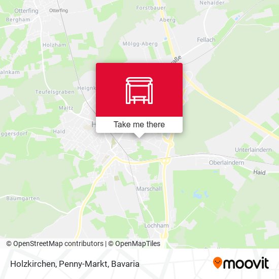 Holzkirchen, Penny-Markt map