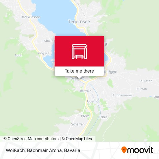 Weißach, Bachmair Arena map